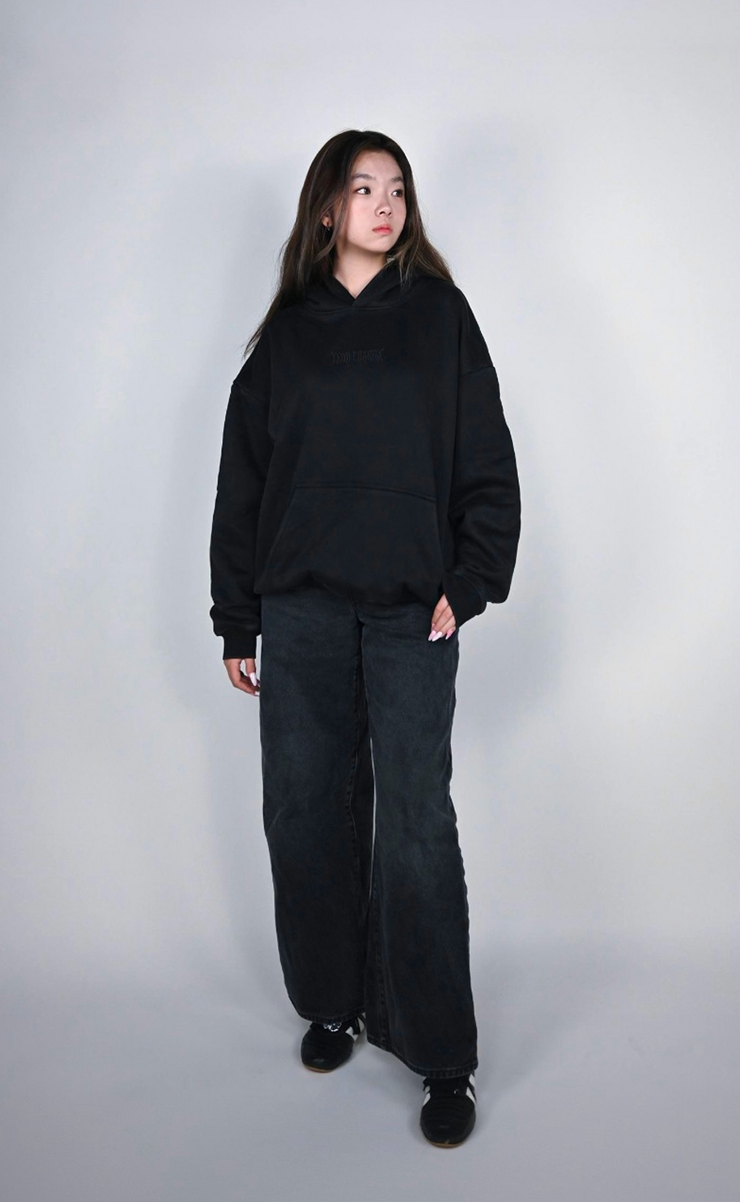 GARDEN WARRIOR HOODIE - WASHED BLACK
