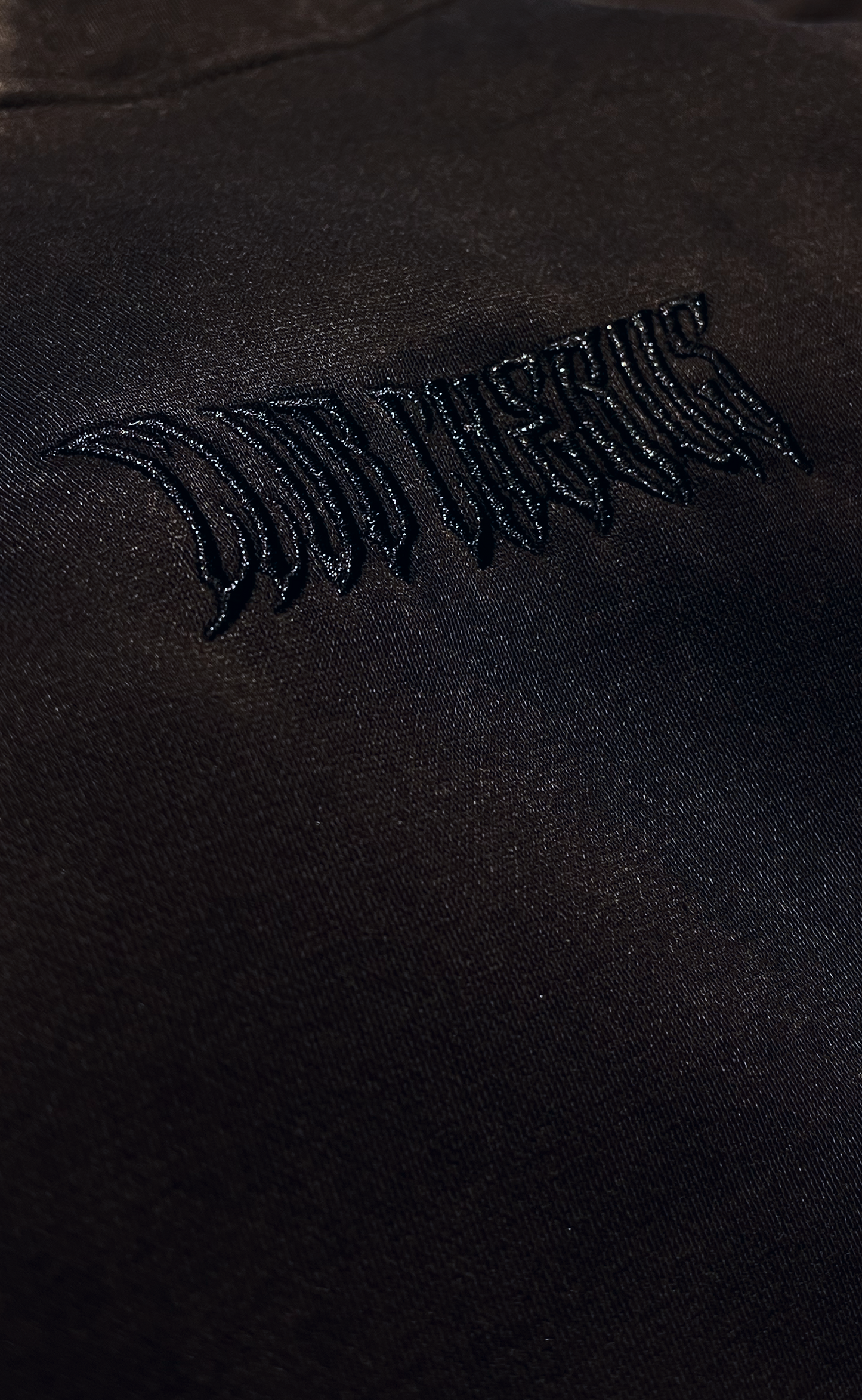 GARDEN WARRIOR OVERSIZED HOODIE - MUTED BLACK