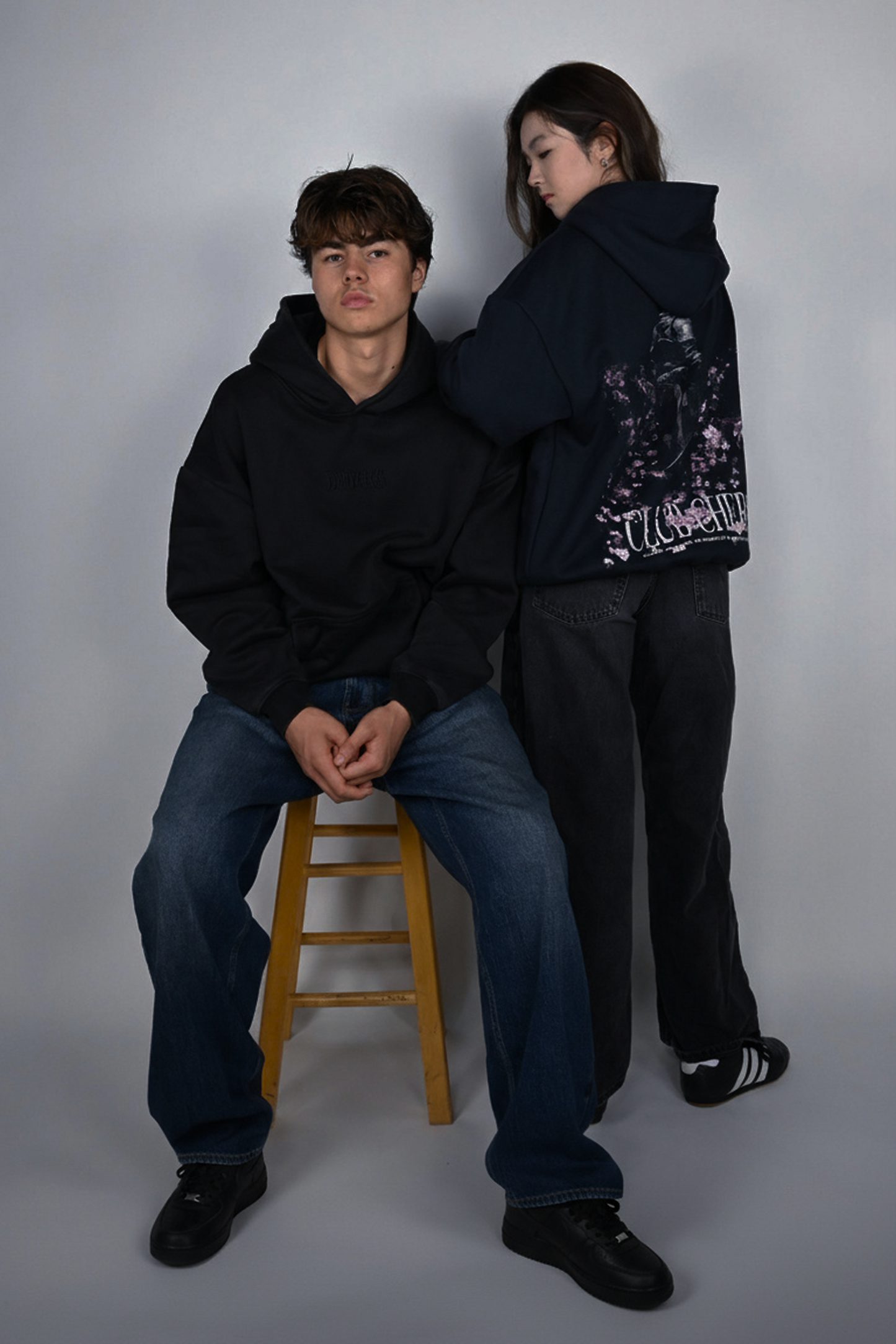 GARDEN WARRIOR HOODIE - MIDNIGHT BLUE